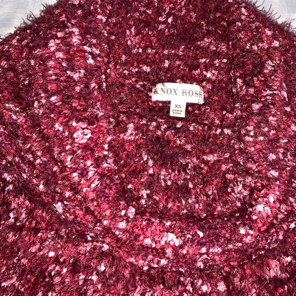 NEW Knox Rose Knit Sweater Multi-Color sz XS - Picture 3 of 5